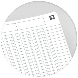 Oxford Office Essentials spiraalschrift, 100 bladzijden, ft A5, geruit 5 mm, geassorteerde kleuren