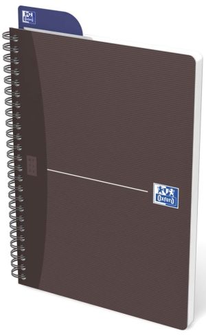 Oxford Office Essentials spiraalschrift, 180 bladzijden, ft A5, gelijnd, geassorteerde kleuren