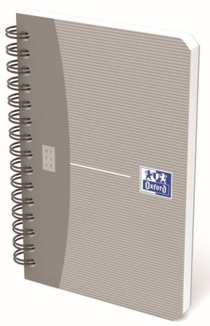 Oxford Office Essentials notitieboekje, 180 bladzijden, ft 9 x 14 cm, geruit 5 mm, geassorteerde kleuren