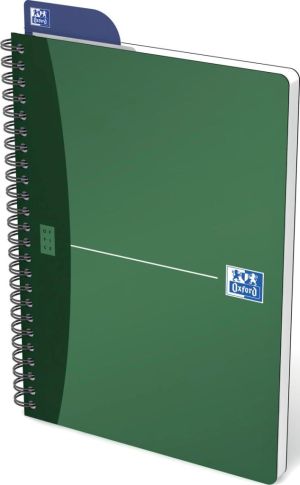 Oxford Office Urban Mix spiraalschrift, 180 bladzijden, ft A5, gelijnd