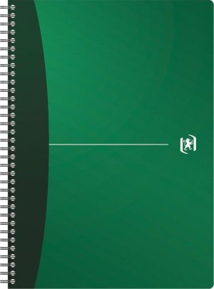 Oxford Office Urban Mix spiraalschrift, 180 bladzijden, ft A4, geruit 5 mm