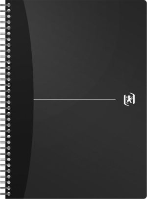 Oxford Office Urban Mix spiraalschrift, 180 bladzijden, ft A4, gelijnd