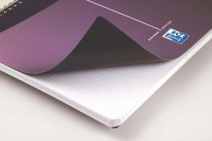 Oxford Office Urban Mix notitieboekje, 180 bladzijden, ft 9 x 14 cm, geruit 5 mm, geassorteerde kleuren