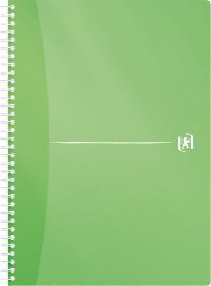 Oxford Office My Colours spiraalschrift, 180 bladzijden, ft A4, geruit 5 mm, geassorteerde kleuren