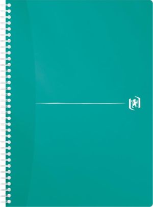 Oxford Office My Colours spiraalschrift, 180 bladzijden, ft A4, geruit 5 mm, geassorteerde kleuren