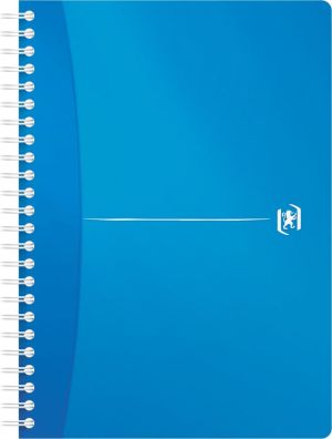 Oxford Office My Colours spiraalschrift, 180 bladzijden, ft A5, geruit 5 mm, geassorteerde kleuren