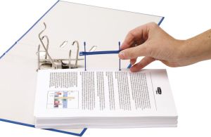 Bankers Box Pro Clip, blauw, doos van 50 stuks