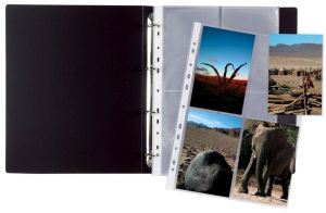 Viquel pochette perfor&eacute;e pour photos, paquet de 25 pi&egrave;ces