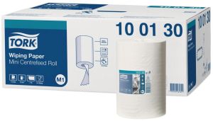 Tork papier de nettoyage Mini Centerfeed, 1 pli, syst&egrave;me M1, paquet de 11 rouleaux