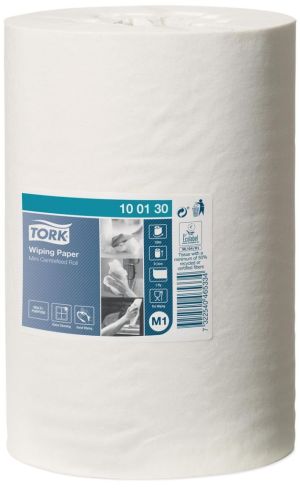 Tork papier de nettoyage Mini Centerfeed, 1 pli, syst&egrave;me M1, paquet de 11 rouleaux