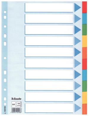 Esselte intercalaires 10 onglets