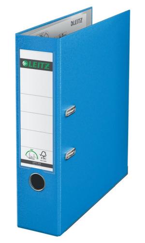 Leitz classeur à levier bleu, dos de 8 c