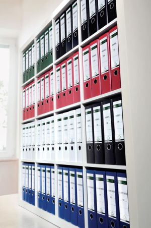 Leitz 180&deg; classeur, A4, en PP, dos de 8 cm, noir