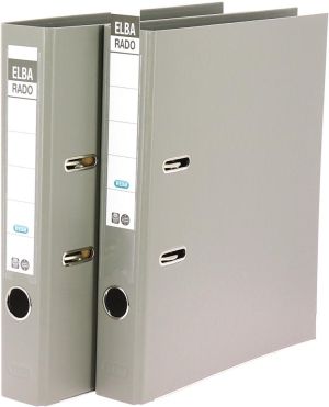 Elba ordner Smart Pro+,  grijs, rug van 5 cm
