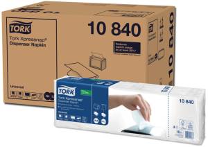 Tork serviettes Expressnap  pour distributeur, 1 pli, 1125 par ensemble