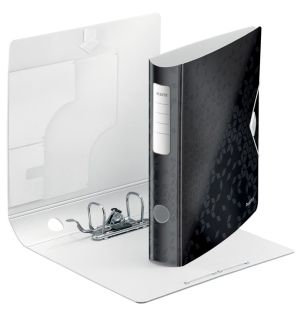 Leitz WOW classeur &agrave; levier Active, dos de 6,5 cm, noir