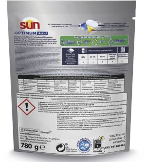 Sun Pro Formula Optimum all vaatwastabletten, doos van 4 x 52 stuks
