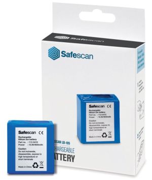Safescan oplaadbare batterij LB-105, voor valsgelddetector 155-165