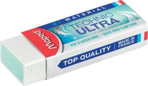 Maped gomme Technic Ultra, blanc, blister met 1 pi&egrave;ce