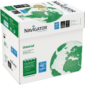 Navigator Universal papier d'impression, ft A4, 80 g, bo&icirc;te de 2500 feuilles