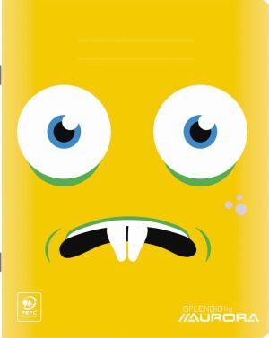 Splendid schrift, 48 bladzijden, ft 16,5 x 21 cm, geruit 10 mm