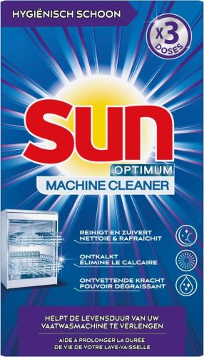 Sun nettoyant lave-vaisselle, boîteavec 