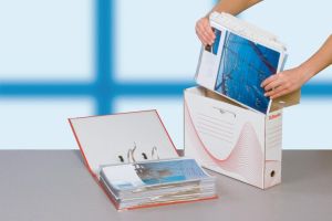 Esselte bo&icirc;te &agrave; archives Boxy, dos de 8 cm