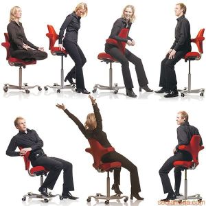 Ergonomische bureaustoel hag capisco