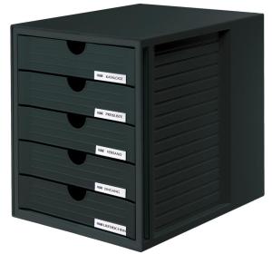 Han bloc à tiroirs avec tiroirs fermés, 