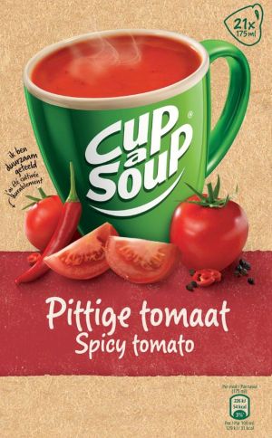 Cup-a-Soup spicy tomato, paquet de 21 sachets
