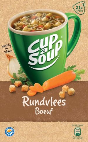 Cup-a-Soup viande de boeuf, paquet de 21 sachets