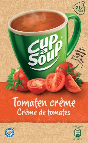 Cup-a-Soup tomates cr&egrave;me, paquet de 21 sachets