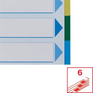 Esselte intercalaires 6 onglets