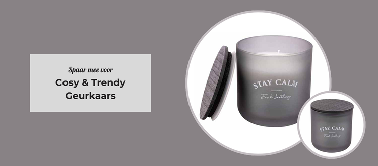 Cosy & Trendy Geurkaars