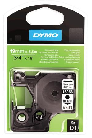 Dymo cassettes de ruban D1 19 mm x5,5m b