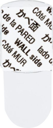 Command decohaak, extra small, draagvermogen 225 gram, transparant, blister van 20 stuks