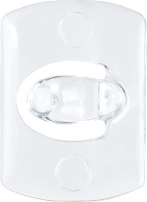 Command decohaak, extra small, draagvermogen 225 gram, transparant, blister van 20 stuks