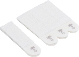 Command accroche tableau, medium, capacit&eacute; 5,4 kg, blanc, blister de 8 pi&egrave;ces