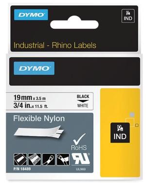 Dymo lettertape 18759 Id1 19mmx3.5mFlex 