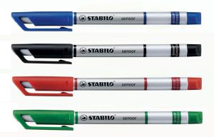 STABILO SENSOR fineliner, 0,3 mm, bleu