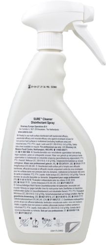 Diversey d&eacute;sinfectant Sure, flacon de 750 ml