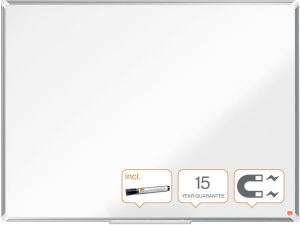 Nobo Premium Plus tableau blanc, acier laqu&eacute;, magn&eacute;tique, 120 x 90 cm
