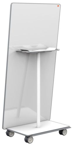 Nobo Move & Meet syst&egrave;me mobile, 2 panneaux tableau blanc, 90 x 180 cm
