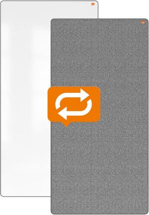 Nobo Move & Meet panneau, tableau blanc-tableau d'affichage, 90 x 180 cm, avec cadre noir