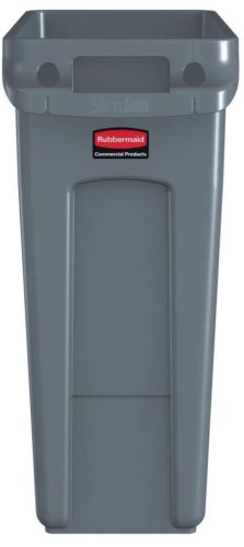Rubbermaid collecteur Slim Jim, 60 l, gris