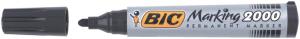 Bic permanent marker 2000-2300 zwart, ro