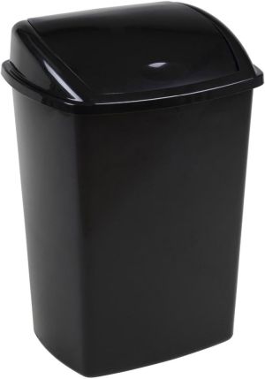 Poubelle avec couvercle swing 4,45l, noi