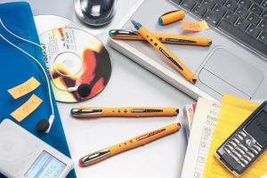 STABILO worker+ roller 0,5 mm bleu