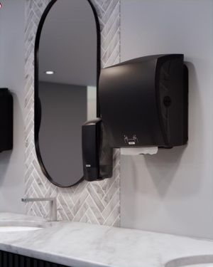 Katrin distributeur d'essuie-mains 82070, noir