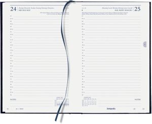 Brepols agenda Saturnus Lima, noir, 2026